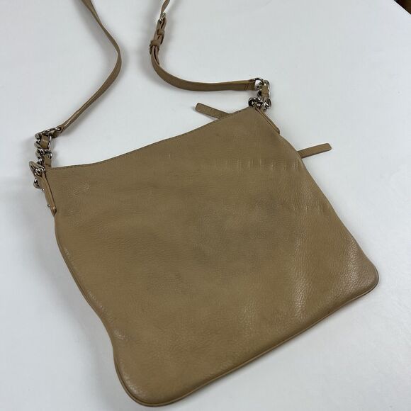 KATE SPADE Leather Crossbody Purse Cobble Hill Tenley Handbag Tan Minimalist - Picture 6 of 16